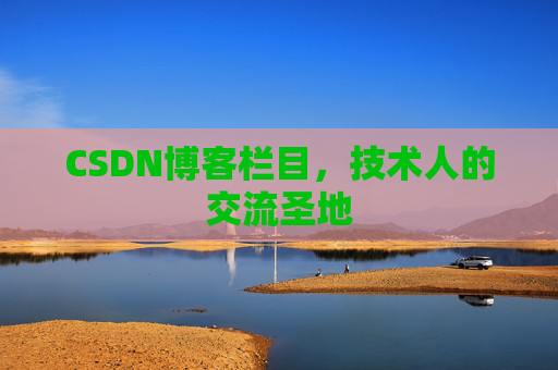CSDN博客栏目,技术人的交流圣地
